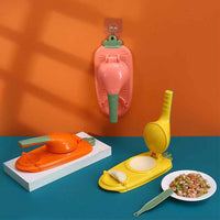 (Net) Dumpling Maker 2 in 1 Manual Dumpling Mold Pressure Packing Plastic Mold Kitchen Tools for Home Restaurant / KN-225