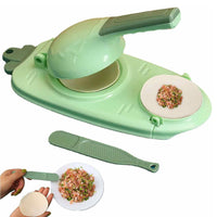 (Net) Dumpling Maker 2 in 1 Manual Dumpling Mold Pressure Packing Plastic Mold Kitchen Tools for Home Restaurant / KN-225
