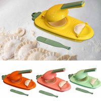 (Net) Dumpling Maker 2 in 1 Manual Dumpling Mold Pressure Packing Plastic Mold Kitchen Tools for Home Restaurant / KN-225