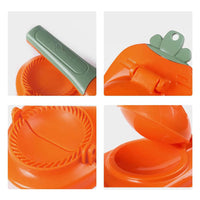 (Net) Dumpling Maker 2 in 1 Manual Dumpling Mold Pressure Packing Plastic Mold Kitchen Tools for Home Restaurant / KN-225