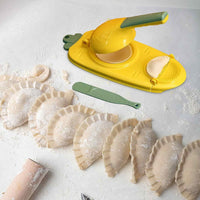 (Net) Dumpling Maker 2 in 1 Manual Dumpling Mold Pressure Packing Plastic Mold Kitchen Tools for Home Restaurant / KN-225