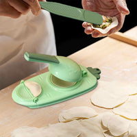 (Net) Dumpling Maker 2 in 1 Manual Dumpling Mold Pressure Packing Plastic Mold Kitchen Tools for Home Restaurant / KN-225