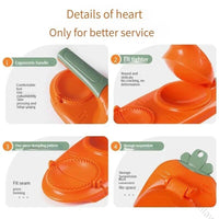 (Net) Dumpling Maker 2 in 1 Manual Dumpling Mold Pressure Packing Plastic Mold Kitchen Tools for Home Restaurant / KN-225