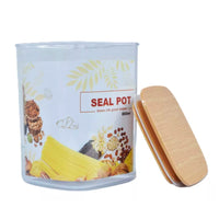 Acrylic Seal Pot Food Storage with Plastic Lid - 800ml