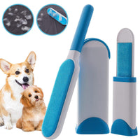 (Net) Pet Fur Remover Double sided cleaning brush for dogs and cats, soft brush to remove your pets hair