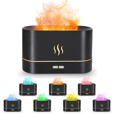 Flame Humidifier Air Humidifier with Flame Effect for Fragrance Oil and Aroma Oils Home Decor