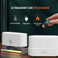 Flame Humidifier Air Humidifier with Flame Effect for Fragrance Oil and Aroma Oils Home Decor