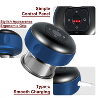 (Net) Vacuum cupping massager electric vacuum supply USB charging red temperature control vacuum cupping cup