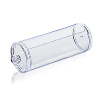Acrylic Makeup Cotton Bud Container Cosmetic Organizer Display Stand Transparent Container for Cotton Pads Make Up Pads / 8058
