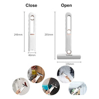 Portable Mini Mop Self-Squeeze Mini Mop for Small Spaces Wet and Dry Desktop Cleaning Mini Mop / 86577 / KN-312