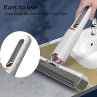 Portable Mini Mop Self-Squeeze Mini Mop for Small Spaces Wet and Dry Desktop Cleaning Mini Mop / 86577 / KN-312