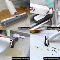 Portable Mini Mop Self-Squeeze Mini Mop for Small Spaces Wet and Dry Desktop Cleaning Mini Mop / 86577 / KN-312