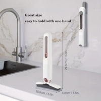 Portable Mini Mop Self-Squeeze Mini Mop for Small Spaces Wet and Dry Desktop Cleaning Mini Mop / 86577 / KN-312