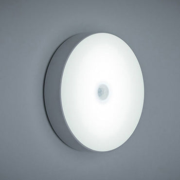 (NET) LED Motion Sensor Wireless Body Induction Lamp Rechargeable Night Light Bedroom Washroom Lighting Decor Indoor Lights with USB Charging