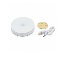 (NET) LED Motion Sensor Wireless Body Induction Lamp Rechargeable Night Light Bedroom Washroom Lighting Decor Indoor Lights with USB Charging