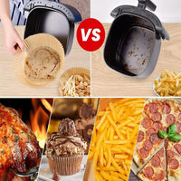 50 Sheets Disposable Air Fryer Paper Round Non-Stick Baking Paper Baking Paper