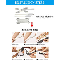 Microfiber X Shape Mop for Floor Cleaning Dust Mop with Self Wringing and Removable Washable Pad