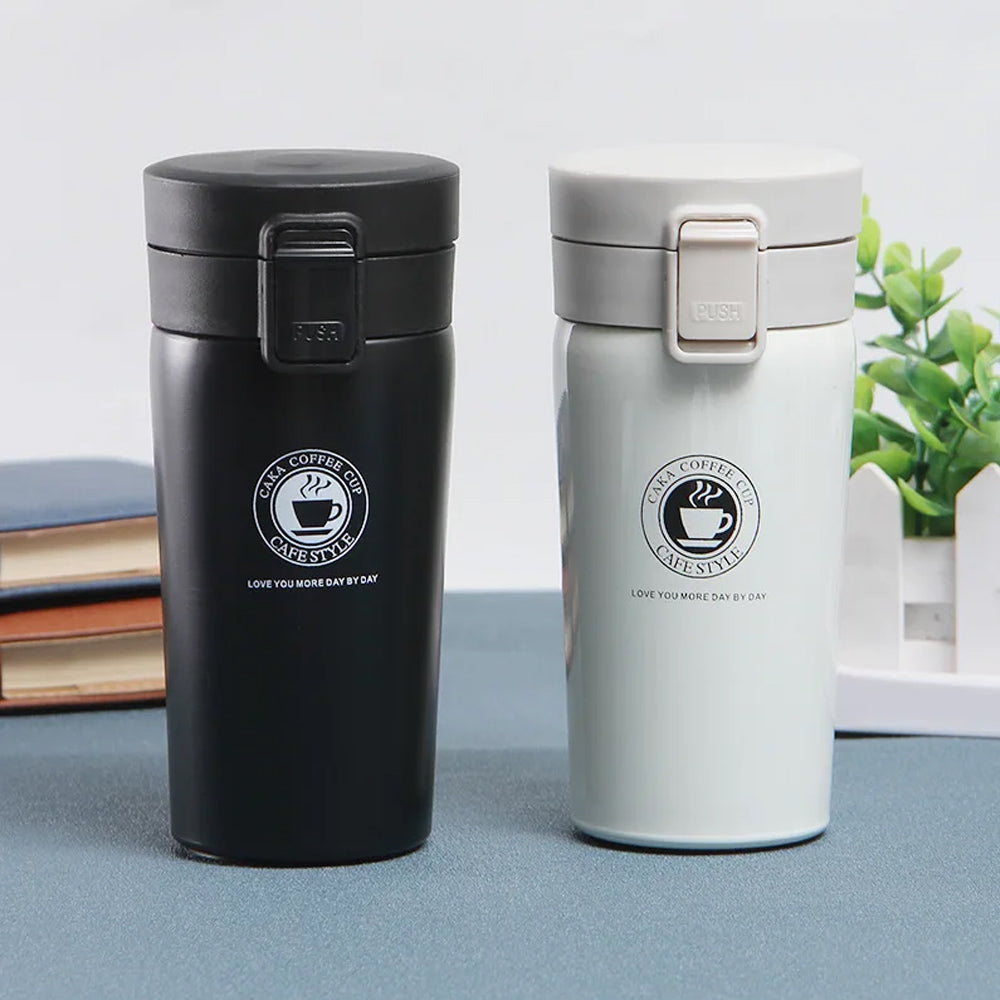 (Net) Stainless Steel 420ml Vacuum Coffee Cup - Your Perfect Brew Companion