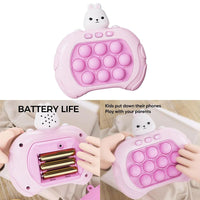 Quick Push Game Bubble Poppers Fidget Toy Electronic push game console Toy Fidget Toy Animal Shaped Gift for Kids / C-622