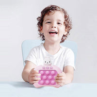 Quick Push Game Bubble Poppers Fidget Toy Electronic push game console Toy Fidget Toy Animal Shaped Gift for Kids / C-622