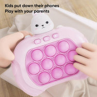 Quick Push Game Bubble Poppers Fidget Toy Electronic push game console Toy Fidget Toy Animal Shaped Gift for Kids / C-622