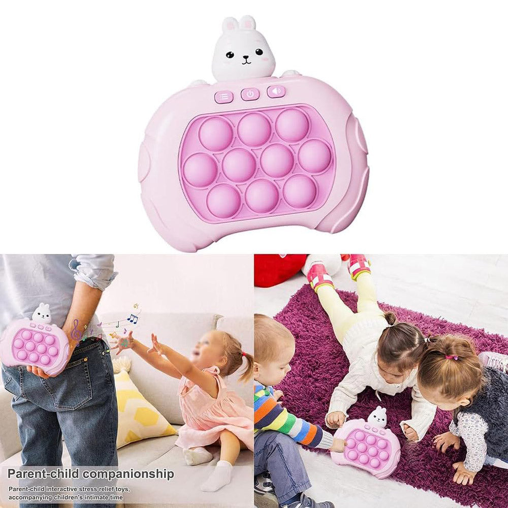 Quick Push Game Bubble Poppers Fidget Toy Electronic push game console