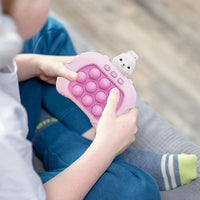 Quick Push Game Bubble Poppers Fidget Toy Electronic push game console Toy Fidget Toy Animal Shaped Gift for Kids / C-622
