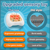 Kids Squeeze It Game Fidget Toy Pinch Sensory Fast Push Grip Game Squeeze Decompress Montessori Stress Relieve Toy Gifts