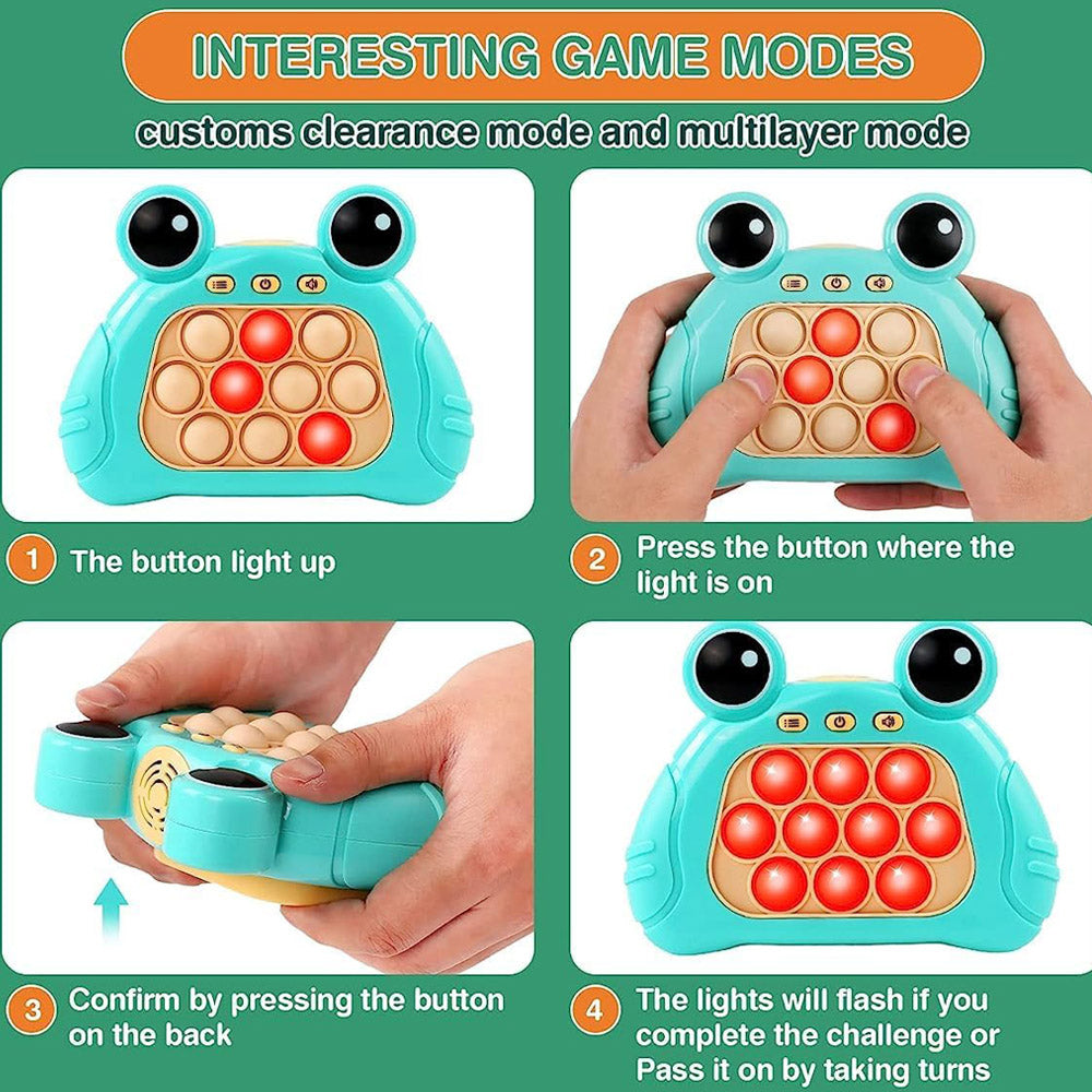 Fridja Interactive Whack A-Gopher Game Fidget-Cube Fidget Toy, Stress And  Anxiety 