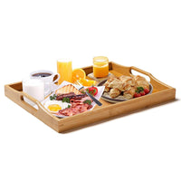 (NET) Set of 2 Wooden Trays / 003906