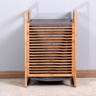 (Net) Laundry Hamper Basket - Clothes Storage Organizer for Bathroom and Bedroom / 004209