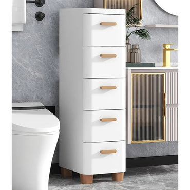 (Net) 5 Layers Storage Cabinet Household clothes Storage Cabinet bedroom Bedside Storage cabinet - Q/GDHZ2