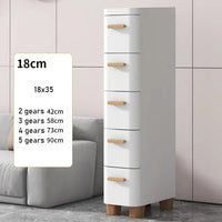 (Net) 5 Layers Storage Cabinet Household clothes Storage Cabinet bedroom Bedside Storage cabinet - Q/GDHZ2