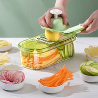 4 in 1 Veggie Slicer, Multifunctional Vegetable Cutter