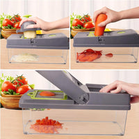 Super and Professional Multifunctional Vegetable Cutter Food Cutter Potato Cutter, Egg Separator Slicer / JD-2351 / 68726 /KN-224