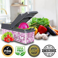 Super and Professional Multifunctional Vegetable Cutter Food Cutter Potato Cutter, Egg Separator Slicer / JD-2351 / 68726 /KN-224