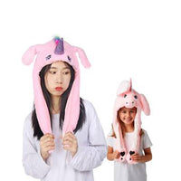 Kids Unicorn Winter Cap with Multicolor LED Lights
