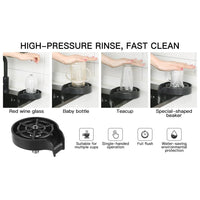 Cup Washer For Sink Glass Rinser For Kitchen Sink With 360 Rotating / KN-248