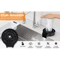 Cup Washer For Sink Glass Rinser For Kitchen Sink With 360 Rotating / KN-248