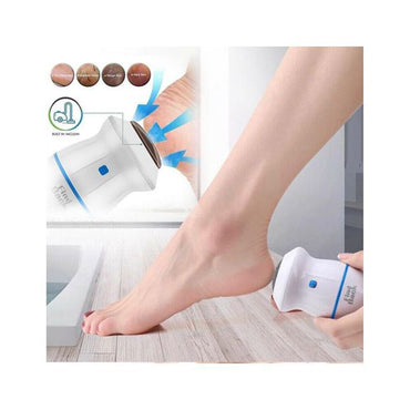 (Net) Rechargeable Find Back Callus Remover With Built-In Vacuum Foot Grinder Machine Hard Crack Cleaning
