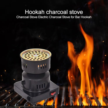 (Net) Portable Hot Plate Heater Cooking Coffee Shisha Hookah Burner Electric Stove Outdoor Camp for Outdoor Party Decoration