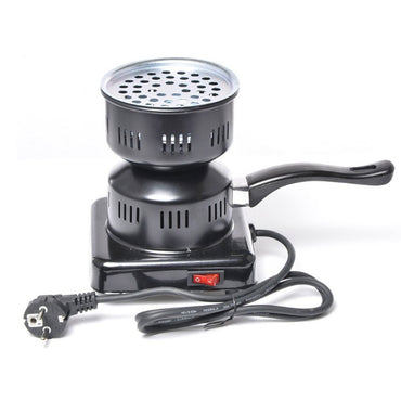 (Net) Portable Hot Plate Heater Cooking Coffee Shisha Hookah Burner Electric Stove Outdoor Camp for Outdoor Party Decoration