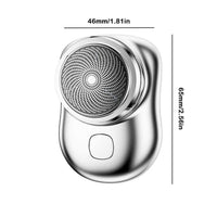 (net) Pocket Portable Electric Shave Mini USB Shaver IPX7 Waterproof Painless Shaver