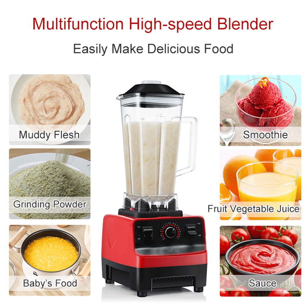 (Net) Professional Blender for Kitchen Food Processor Ice Mixer And Heavy Duty Power Commercial Electric Blender / SC-1589 / A3854-1