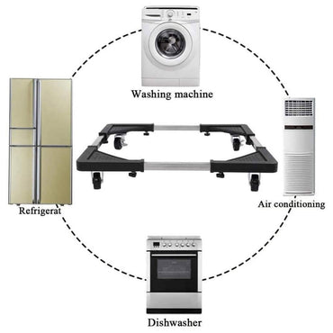 (Net) Multifunctional Moving Base for Dryer washing Machine and Refrigerator with 4 locking wheels / 5586