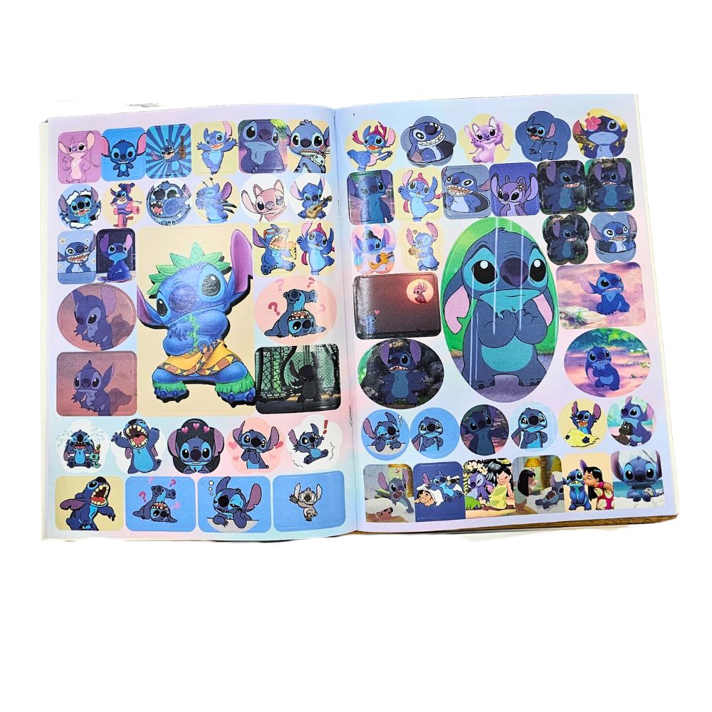 COLORING BOOK，8PAGES+2 STICKERS，STITCH / 6688888 / JYHF-Y158