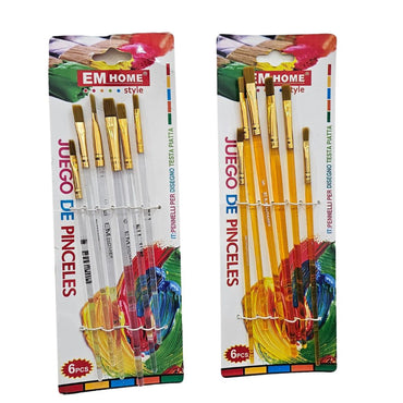 Painting Brush Set 6 Pcs / 6703049
