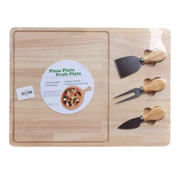 Square Cheese Board Set