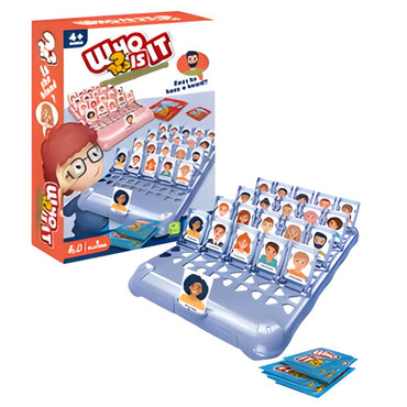 GAME WHO IS IT P.BX (MAIN BODY+PARTS:TOTALLY 82 PCS)