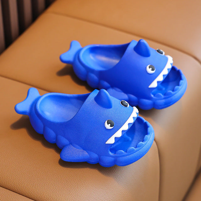 Sweet New Shark Children's Slippers Summer Boys & Girls  Non-slip Sandals